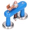 Magnetic Welding Support Blue Sturdy Durable Strong Suction Convenient Operation Welding Magnet Head