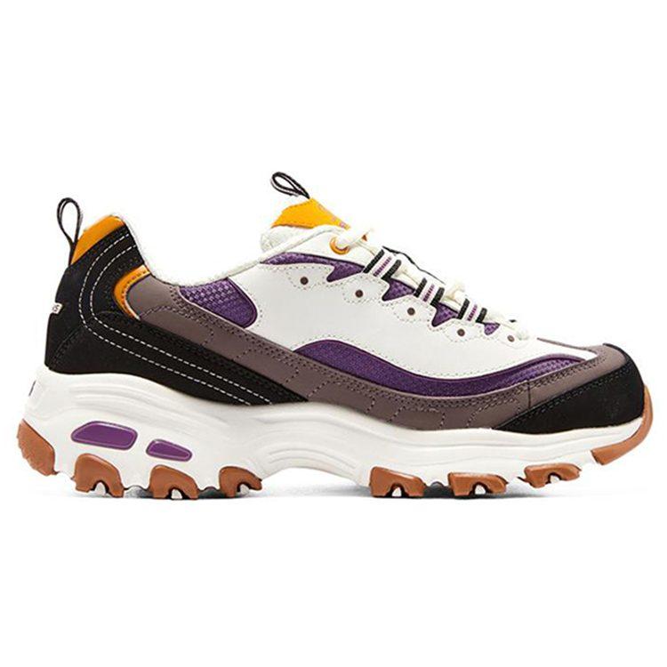 Skechers D'Lites 1.0 Cushioning Abrasion Resistant Cushioning, Wear Resistant Low Top Casual Shoes Women's 66666179-NTMT