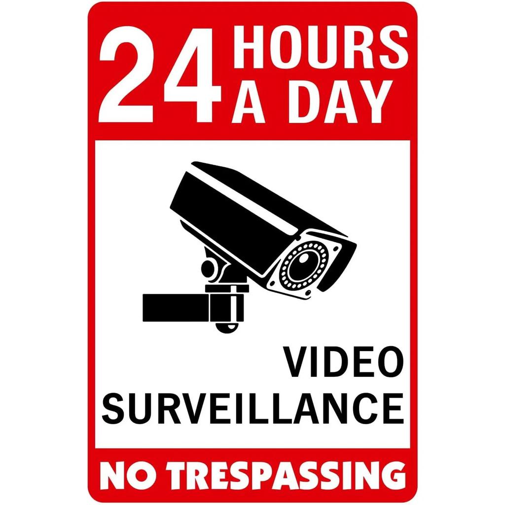 Retro No Trespassing Metal Poster Iron Decoration Perfect for Home Cafe Garage Club Bar Pubs