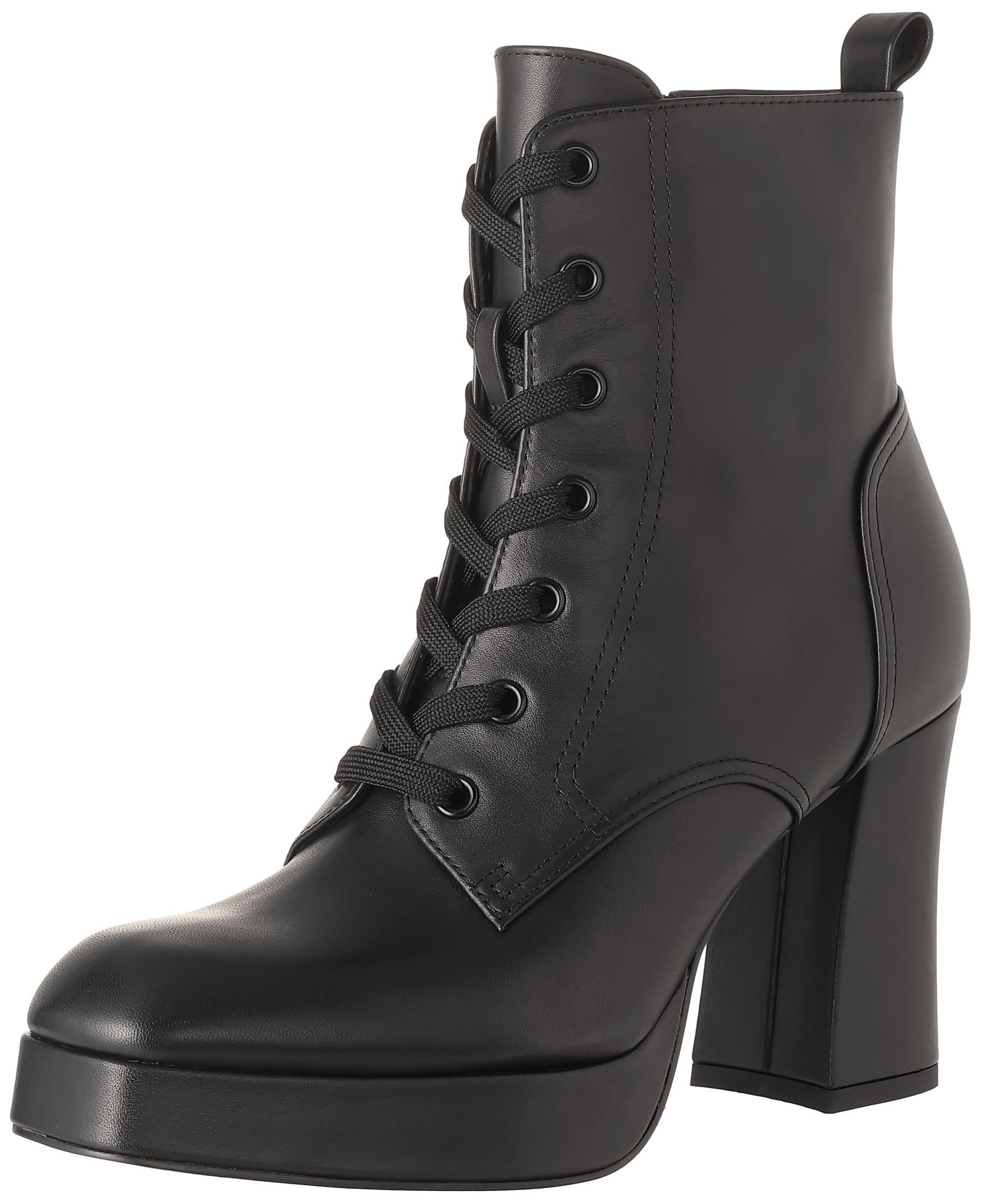 

JILL STUART SHOE Oxford Boots, Platform Lace-Up Short Boots, Size B