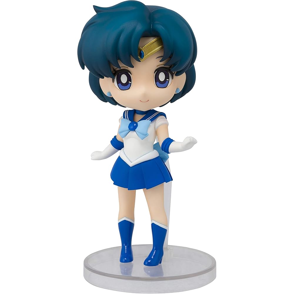 Bandai Figuarts mini Sailor Moon Sailor Mercury 90mm PVC ABS Painted Action Figure