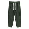 Men's Casual Versatile Retro Workwear Pants, Loose Straight Zipper Casual Pants