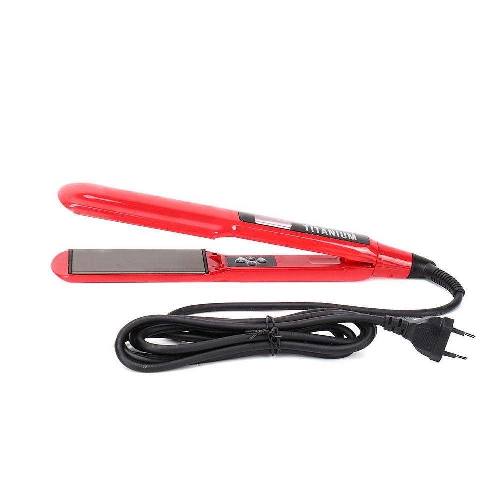 

Электрический выпрямитель для волос Инфракрасный щипцы для завивки волос Двойное назначение Прямой и вьющийся инструмент для укладки EU Plug