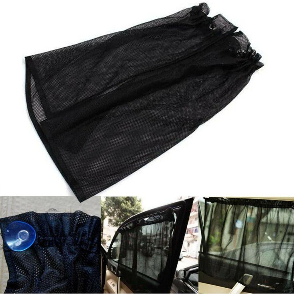 2pcs Heat Insulation Car Curtain Sunshade Sun Side Window Shade Curtain  Heat Insulation Sunshade