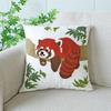 45x45cm Towel Embroidery Flowers Throw Pillowcase Cojines Simple Sofa Bed Cotton Cushion Cover Headboard Pillowcases Decor Home