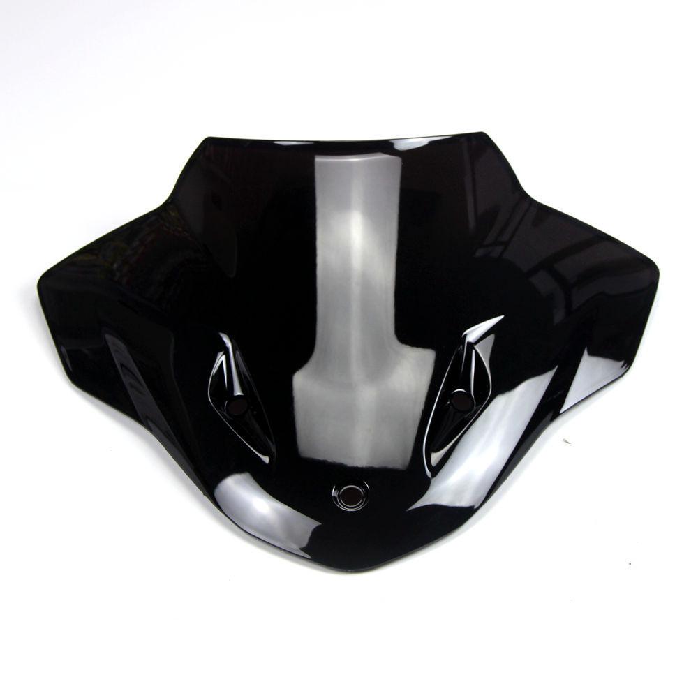 

Мотоциклетные аксессуары 2019: BMW S1000R Стритбайк (2014-2017) Лобовое стекло чёрный