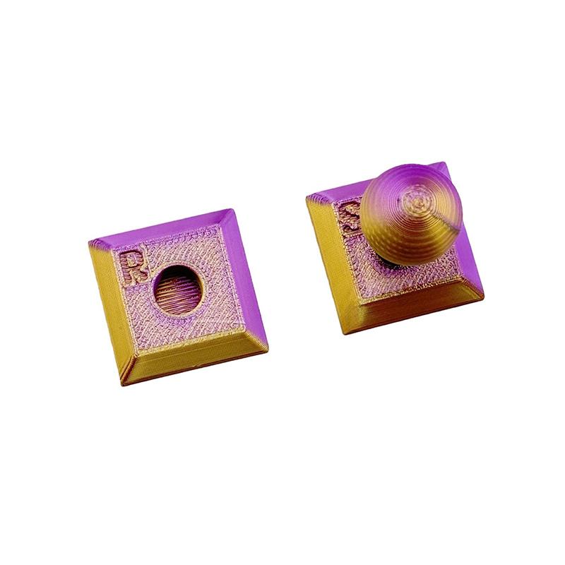 2 Pcs/Set Detachable Crystal Dot Craft Tool Accessories Stamp Relief Roller for Clay & Paper Craft Projects