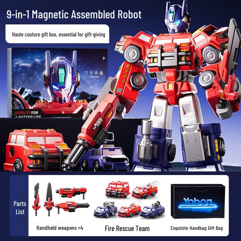 Magnetic Robot Transformer Toy
