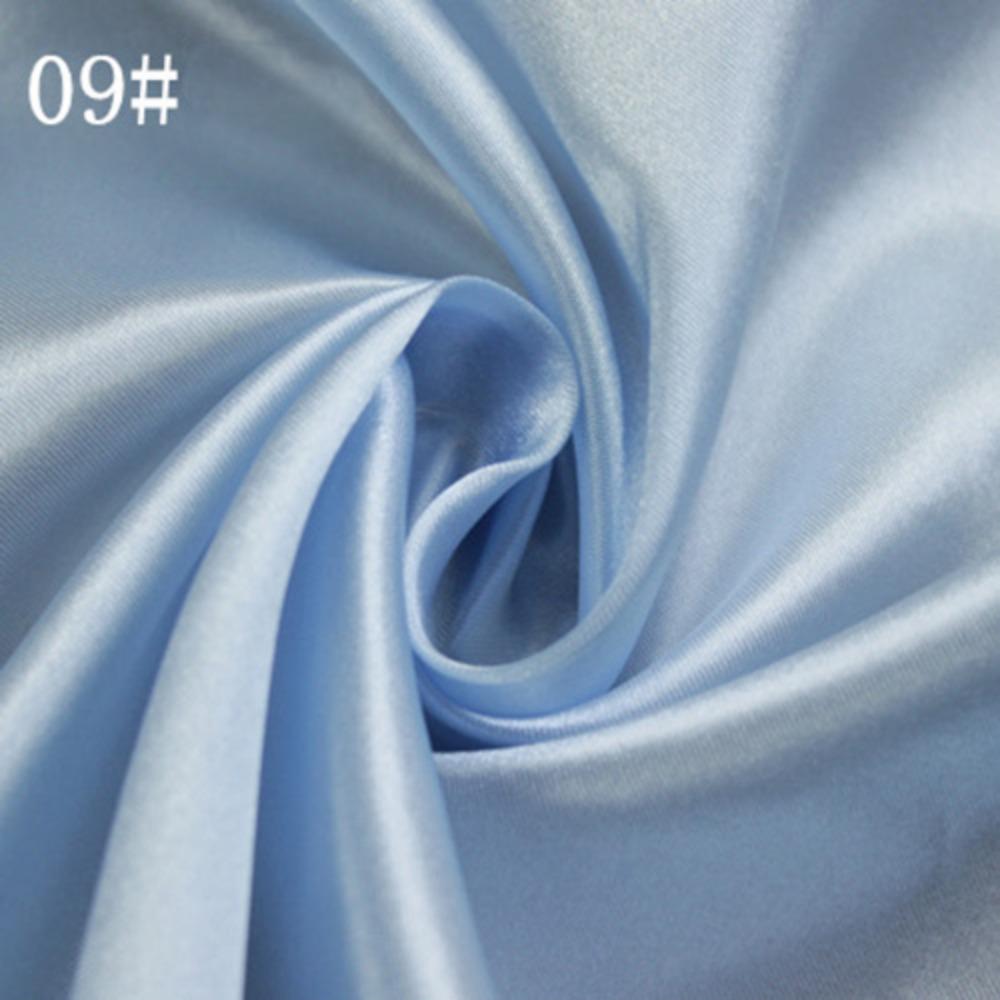 DIY 150*100cm Satin Fabric Handmade Imitation Silk Sewing Material Solid Color Clothing Fabric For Clothing Gift Box