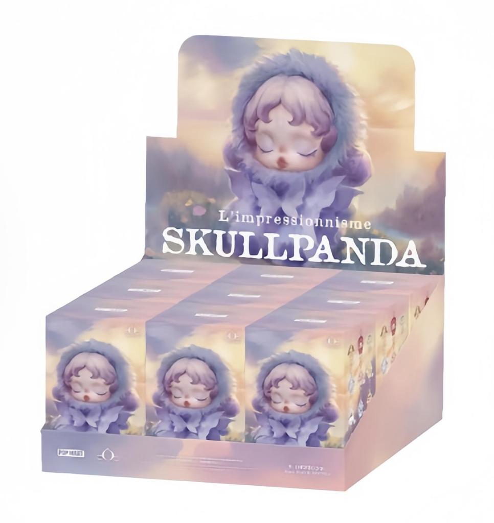 POP MART SKULLPANDA "Zahrada světel" Plyšový přívěsek Slepá krabička | Jednotlivý / Celá sada 9 ks