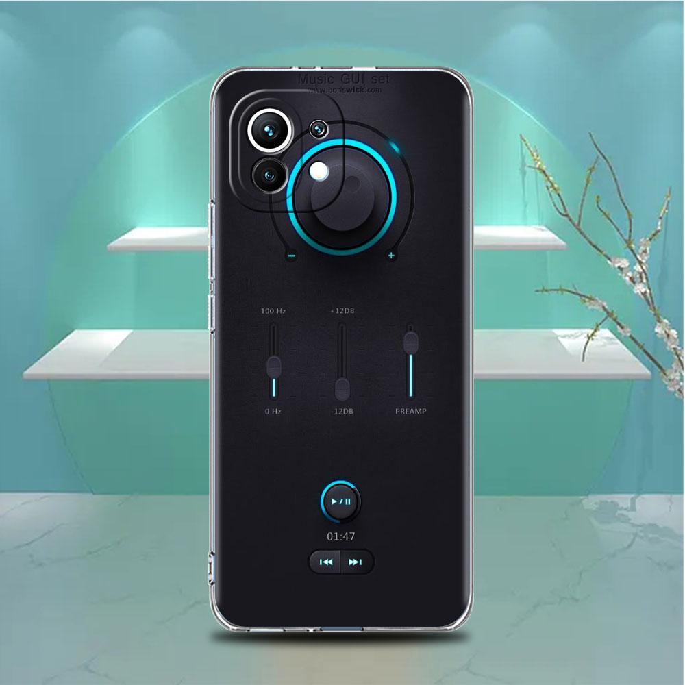 Vintage Cassette Tape Retro Style Clear Case For Xiaomi Mi Poco X3 NFC M3 Pro F3 F1 11 Lite 12 Note 10 11T 9T Phone Cover