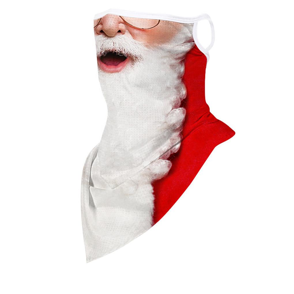 Weihnachten Halbgesichtsmaske Unisex Sturmhaube Bandana Nackenwärmer Schlauchschal Kopfbedeckung