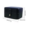 Mini Jewelry Organizers Soft PU Material Jewelry Storage Organizers Jewelry Storage Box Drawers Jewelry Box for Earrings