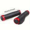 1 Pair Rubber Bike Handlebar Grip Anti-Skid Ergonomic Mountain MTB Cycling Parts Bicycle Grips Black Gold Red Blue