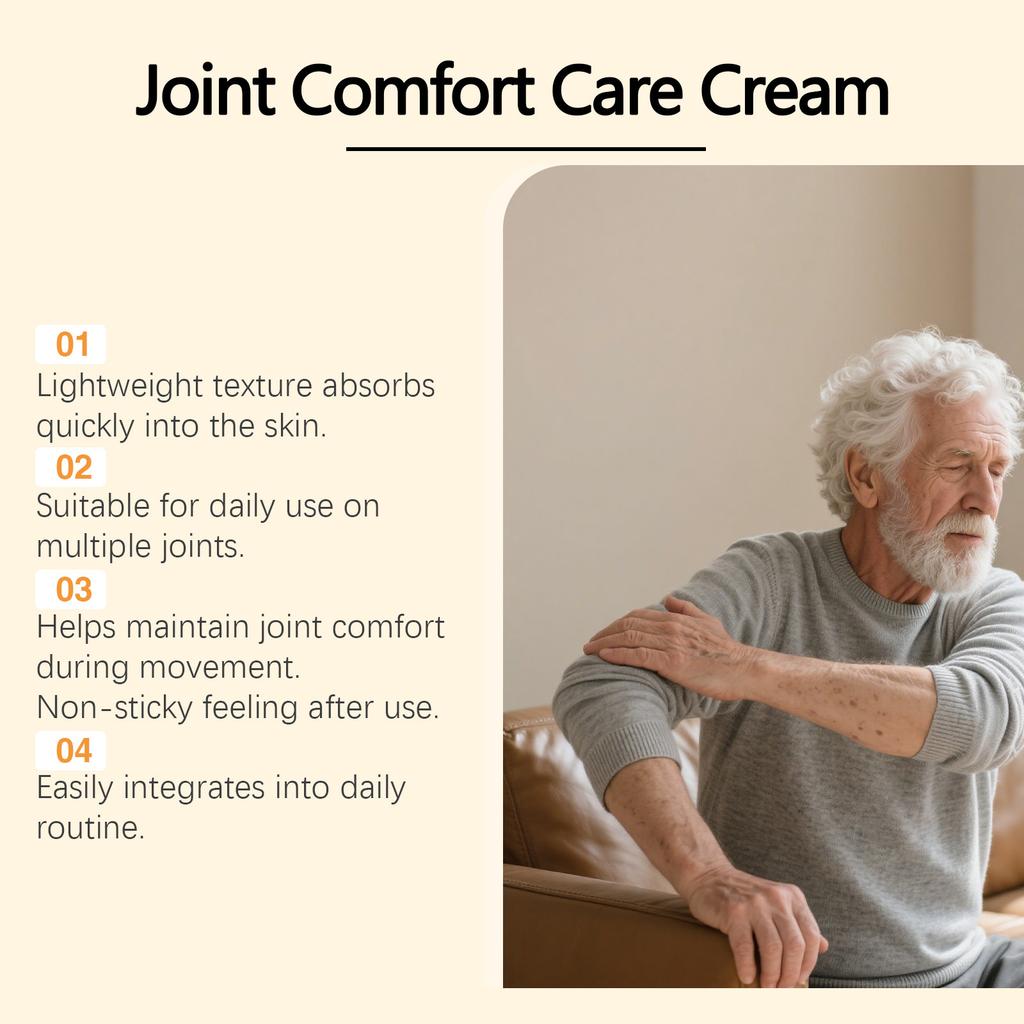 Joint Comfort Care Cream Oint Care Cream Joint Cream Improves Joint Range Of Motion Joint Massage Cream
