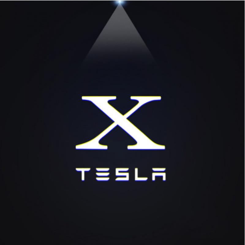 Anwendbare Tesla Model S/X/3 Willkommens-Türprojektorleuchte