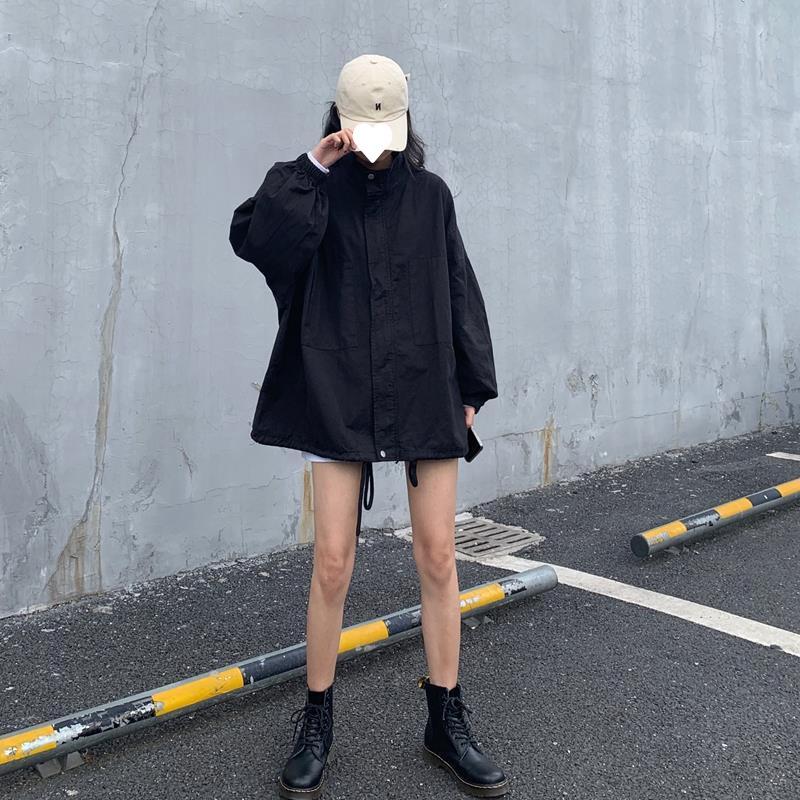 2023 Women's Harajuku Style Summer Windbreaker: Versatile Korean Long Sleeve Sun Protection Jacket