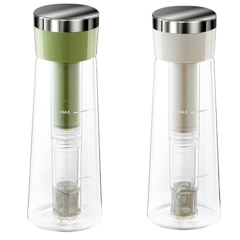 Insulated Travel Pitcher For Iced Coffee Teas Leak Proof Lid Durable Stainless Steel Outdoor Camping Hiking Accessories