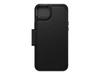 Coque à rabat - otterbox - strada - iphone 14 plus - antichoc - cuir haut de gamme