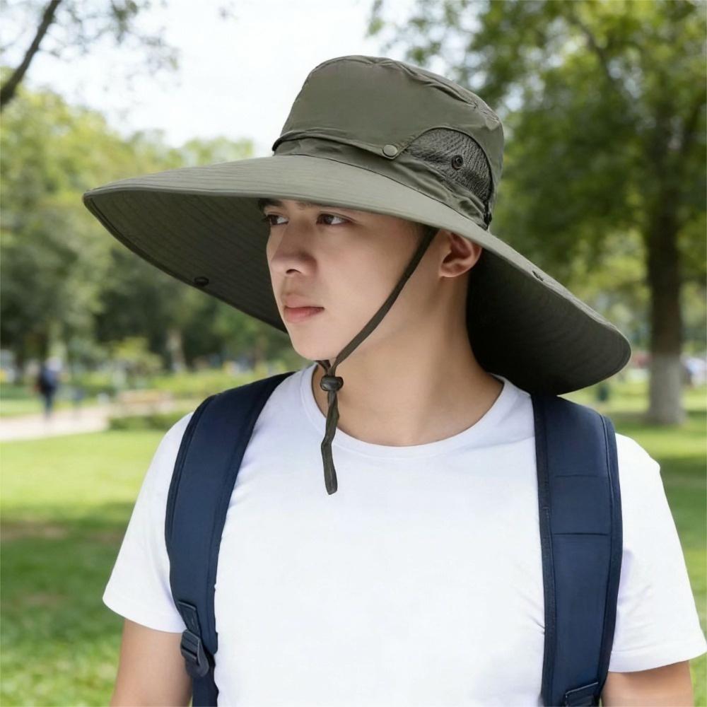 Detachable Sun Hat Quick Drying Beach Cap Fashion Fisherman Hat  Outdoor Sports