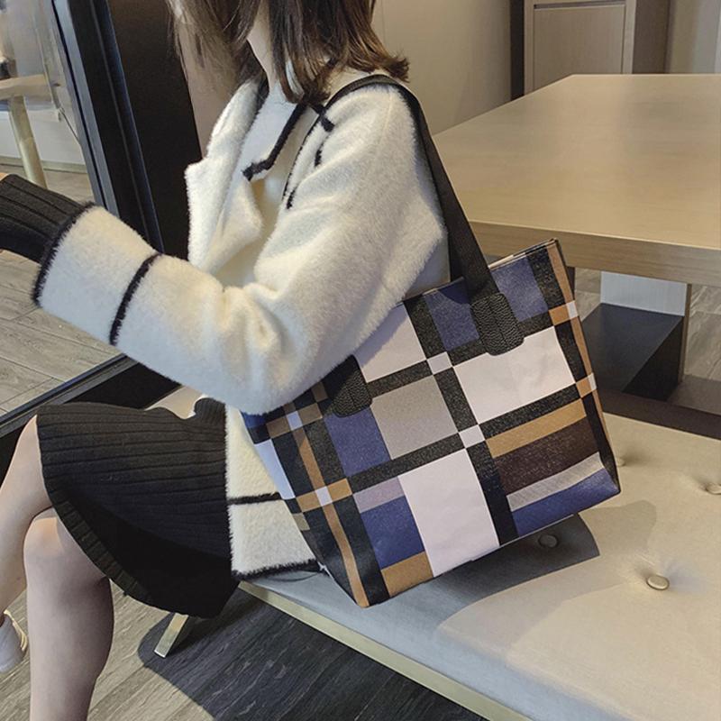 Ladies Large Capacity PU Leather Fashion Luxury Shoulder Bags Women Brief Casual Shopping