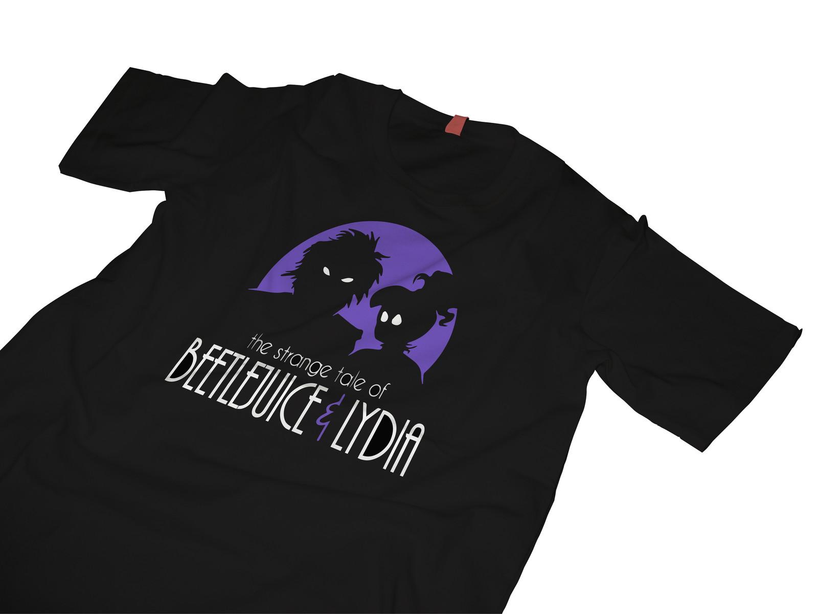 Beetlejuice tshirt lydia beetle juice S разноцветный