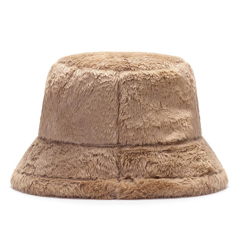 Nowy Ciepły Aksamitny Kapelusz Bucket Jesień Zima Panterka Proste Czapki Bob Hip Hop Gorros Mężczyźni Kobiety Kapelusz Panama Plaża Wędkowanie Kapelusz Ochronny Przeciwsłoneczny
