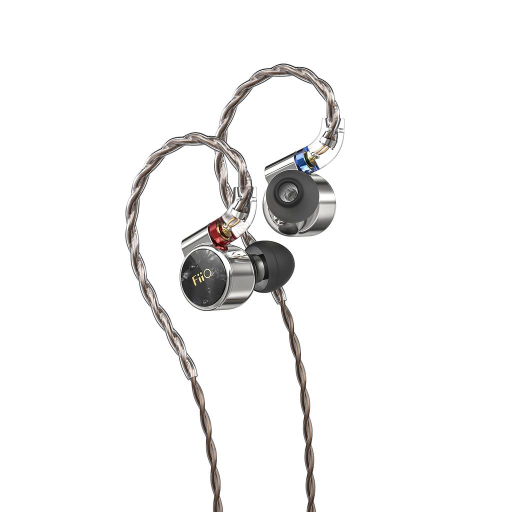FIIO FD3 Silver (FIO-IEM-FD3-S) [Ships from an authorized Japanese retailer, includes serial number] FIIO Wired Earphones, Dynamic Driver IEM,