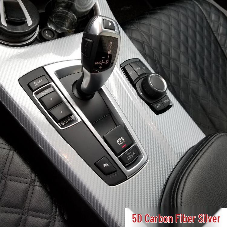Samolepky z uhlíkových vláken na středový panel řazení pro 11-17 BMW X3/X4 interiér