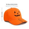 Halloween Pumpkin Baseball Cap Funny Adjustable Snapback Hat Unisex Casual Hip Hop Dad Hat for Men Women Party Accessories Daily Casual Hat