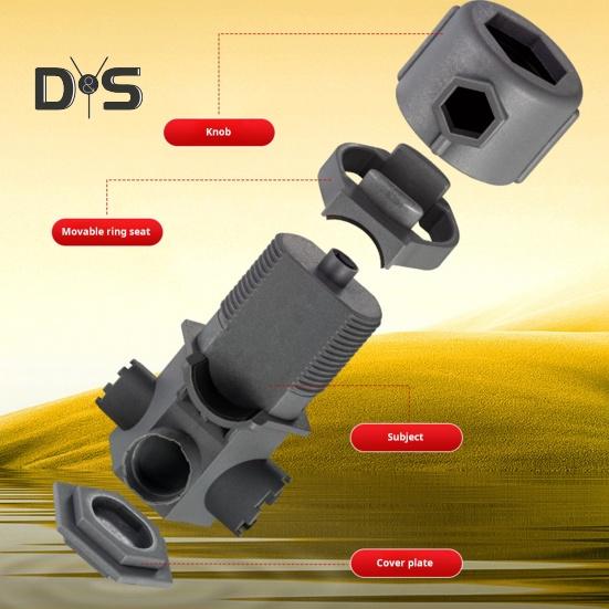 16-in-1 Multifunctional Wrench Tool Set Durable Construction Compact Design Portable Multifunctional Faucet Wrench Repair Tool