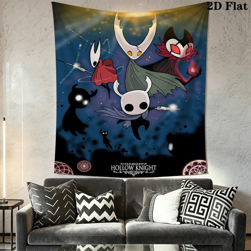 Hollow Knight Journey Through Underworld Bedding 1 Duvet Cover 2 Pillowcase Without Core Soft And Comfortable Bedding Set