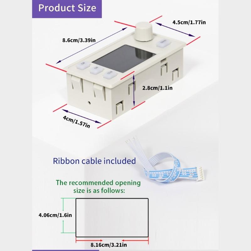 Industrial Grade Programmable Stepper Driver Module With Preset Mode And Power Loss Protections For Automation Systems