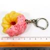 Food Sample French Cruller Looks Like You Want To Eat It 217OK Keychain (Strawberry) -