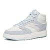 New Anta Street Naughty Slip Resistant Mid Top Skateboard Shoes Women's White Blue 122218052-4