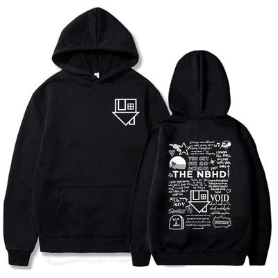 The Neighborhood NBHD Band Printing Sweatshirts Streetwear Unisex Hoodies Male Sudaderas Long Sleeve Winter Tops