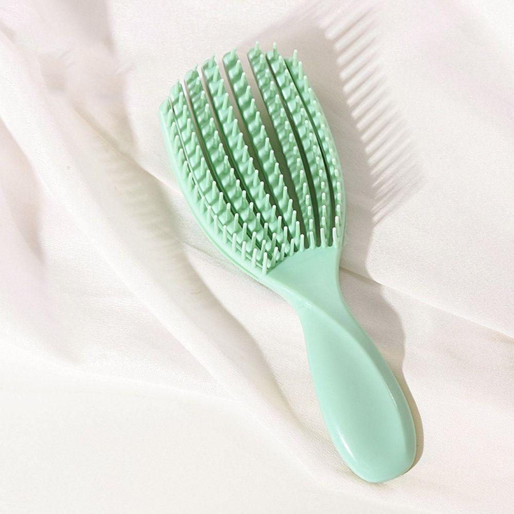 Hollow Hollowing Out  Massage Comb Anti-static Hair Brush Portable Scalp Massage Comb  Nylon Salon