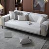 Summer Ice Silk Sofa Cushion Simple Non-Slip Solid Color Sofa Cushion Universal Rattan Mat Sofa Cover Cloth Summer Mat