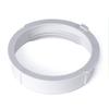 For Midea Portable Air Conditioner Exhaust Hose Connector Kit 15cm White PP ABS Extendable Pipe Replacement Part