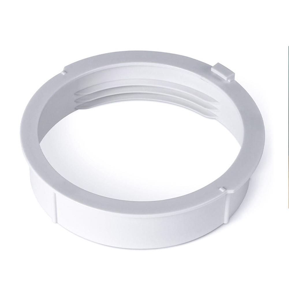 For Midea Portable Air Conditioner Exhaust Hose Connector Kit 15cm White PP ABS Extendable Pipe Replacement Part