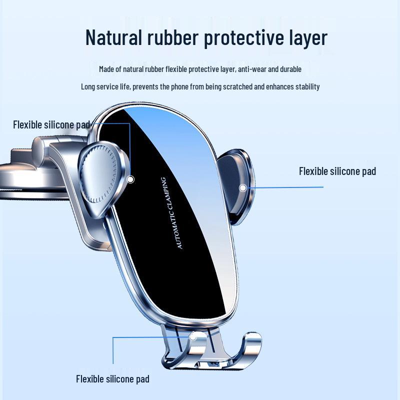 D6 Auto Lüftungsschlitz Handyhalterung - Premium Mechanische Halterung für Navigation