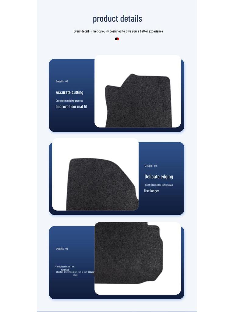 Buick GL8 2017-2019 Custom-Fit Nylon Trunk Mat