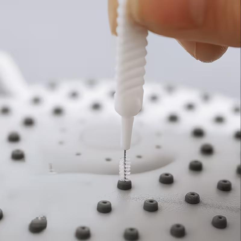 10pcs Shower Nozzle Cleaning Brush Set Multifunctional Crevice Cleaning Brush Anti Clog Small Hole Cleaning Tool for Bathroom Kitchen Use