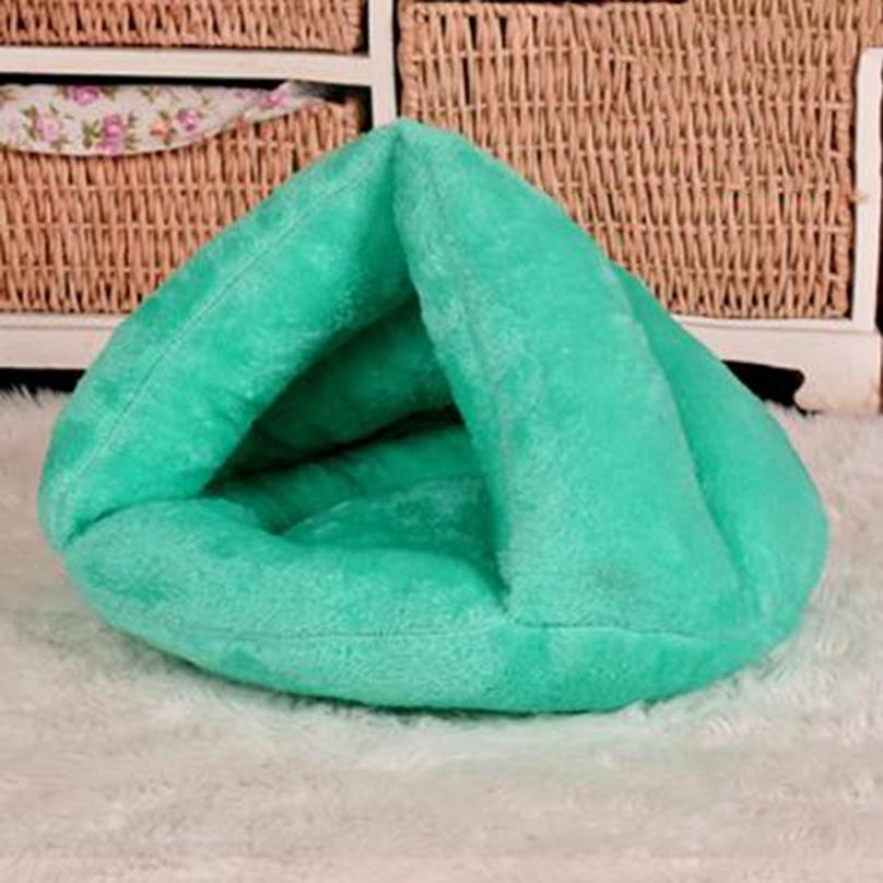 Winter Pet Cat Small Dogs Bed Kitten Cave Sleeping Bag Puppy House Warm Mat Soft Fleece Thicken Nest
