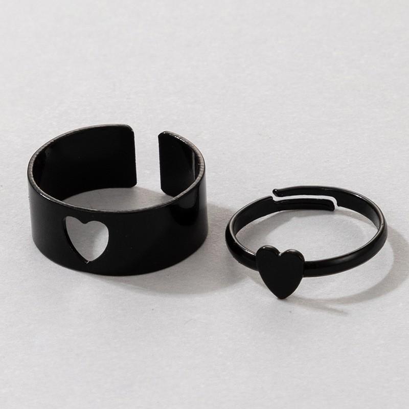 New ring Korean version geometric open ring simple temperament universal ring does not fade trendy jewelry
