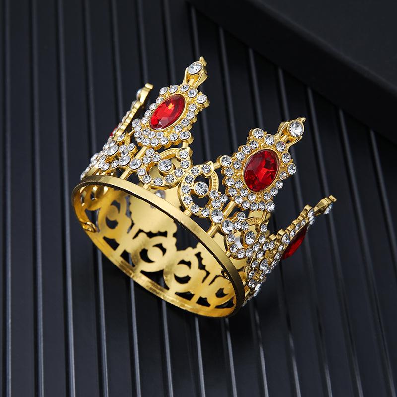 Legierung Gold Kuchen Dekoration Krone Kindergeburtstag Party Backen Hochzeitsfeier Ornamente