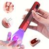 Mini Portable UV Light Cure Nails Lamp for Gel Nails for Gel Polish Manicure for Fast Curing USB Rechargeabl Nail Dryer Tools