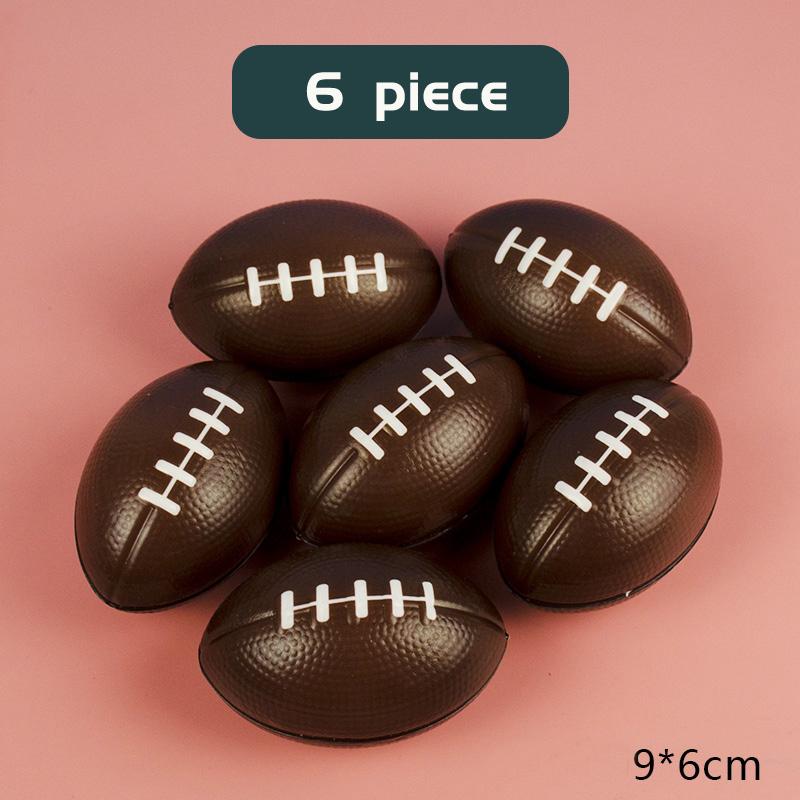 9cm Mini Schaumstoff American Football Rugbybälle Sicherheit für Kinder Kinder Familie Outdoor-Spiele Kindergartenspielzeug Schneller Rückprall
