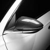 For Hyundai Tucson NX4 2026-2026 Exterior Side Door Rearview Mirror Trim Carbon Fiber Pattern Car Side RearView Mirror Cover