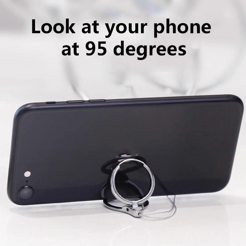 Cell Phone Lanyard for Iphone 16 Simple Cell Phone Holder for Iphone 16Pro  2-in-1 Lanyard Holder for Cell Phone Metal Cell Phone Stands